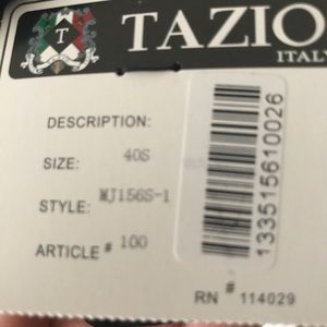 Tazio Italy tuxedo top